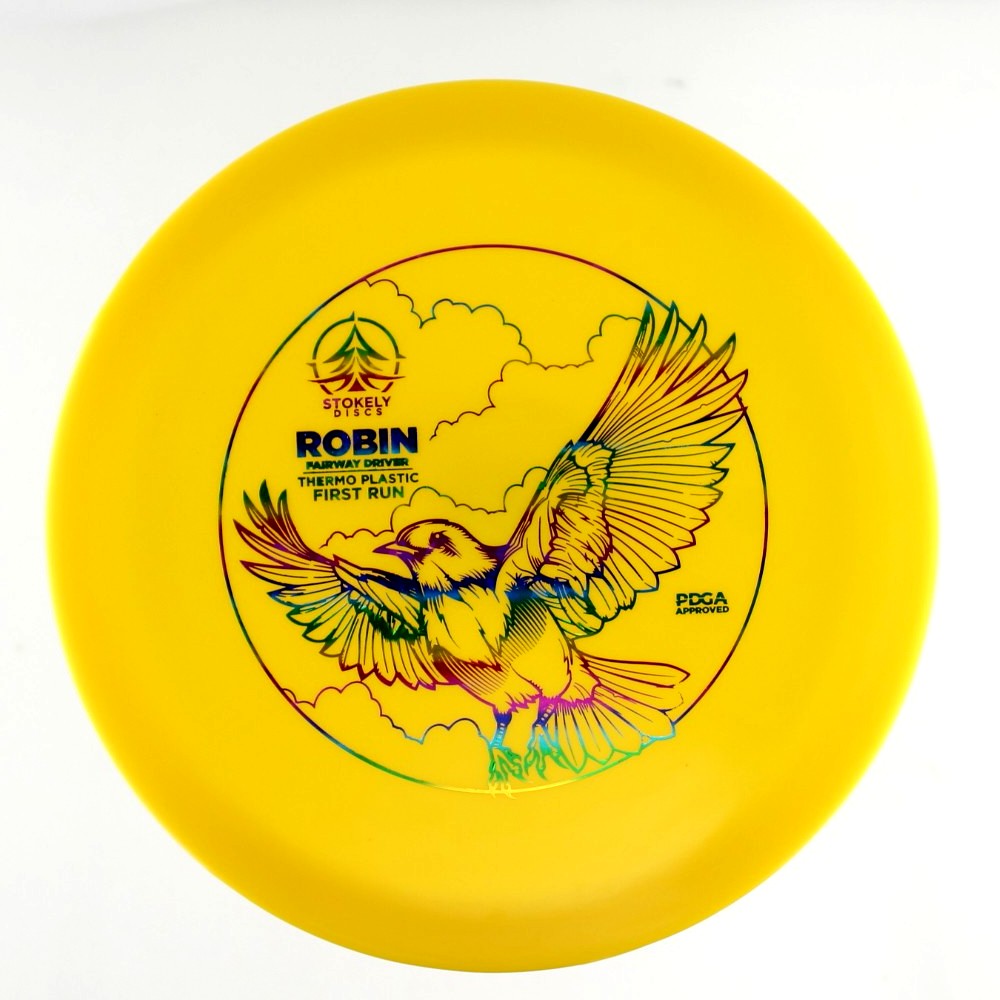Robin - First Run - Yellow - 167.2 gm -  Disc ID: 606270
