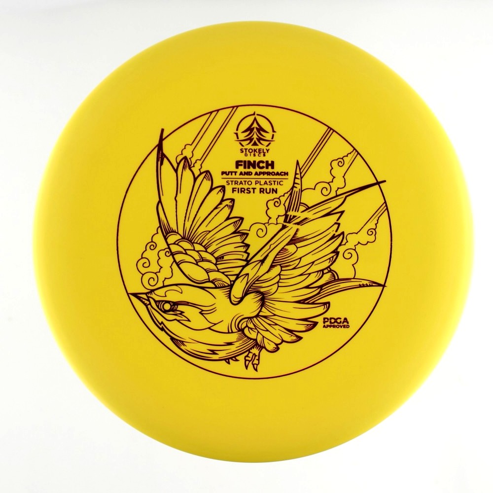 Finch - First Run - Yellow - 170.5 gm -  Disc ID: 606283