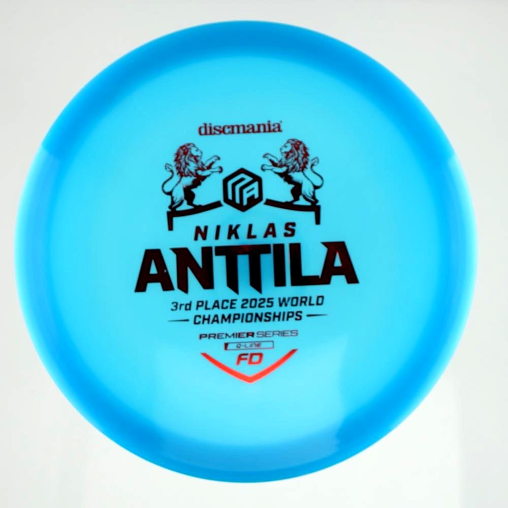 FD (Fairway Driver) - Niklas Anttila - Blue - 174.5 gm -  Disc ID: 606484