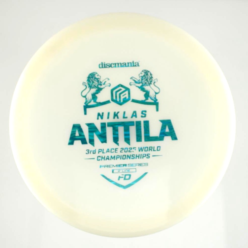 FD (Fairway Driver) - Niklas Anttila - White - 173.8 gm -  Disc ID: 606488