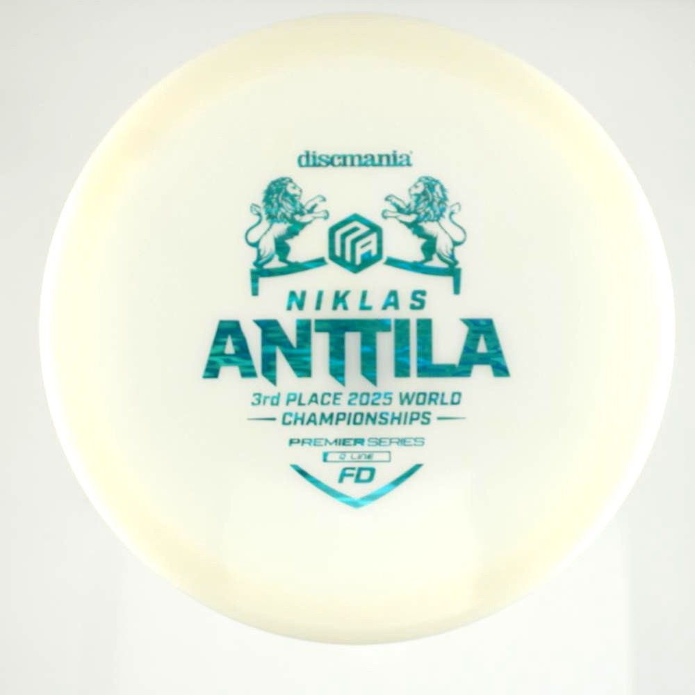 FD (Fairway Driver) - Niklas Anttila - White - 175.8 gm -  Disc ID: 606490