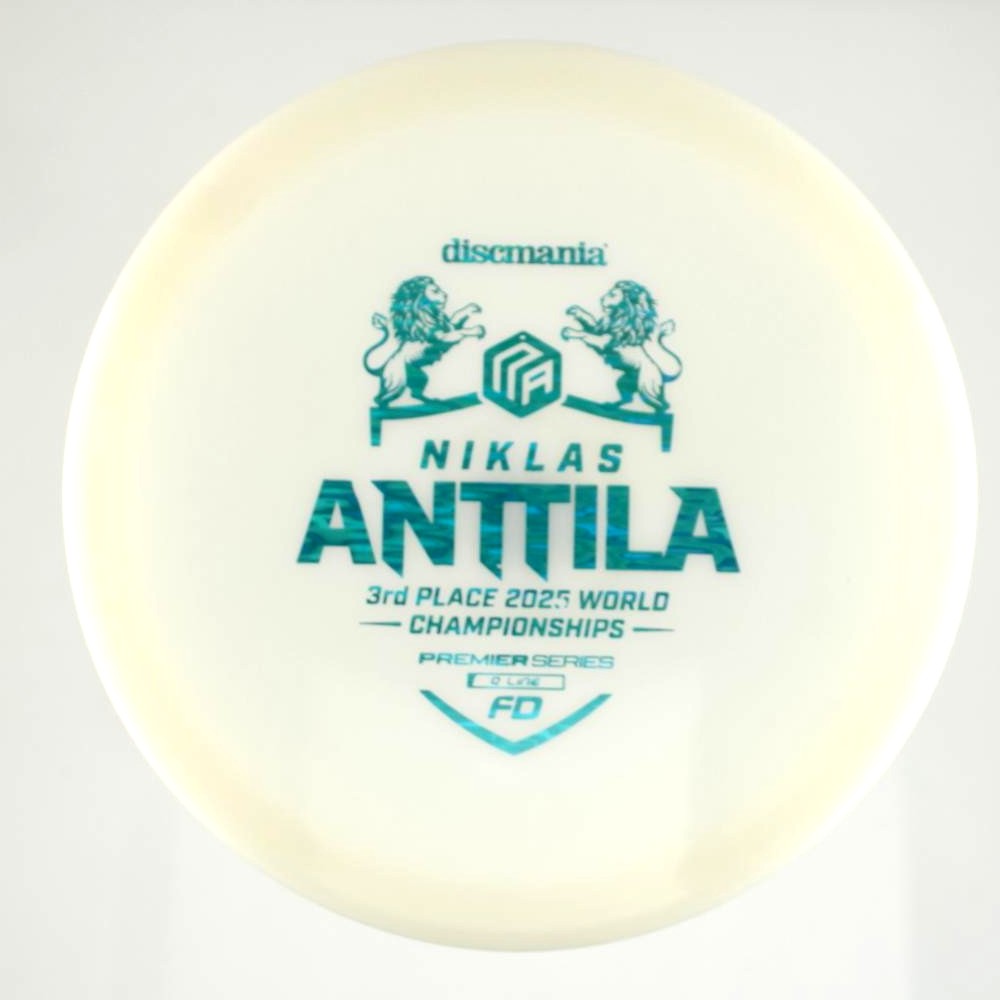 FD (Fairway Driver) - Niklas Anttila - White - 174.7 gm -  Disc ID: 606493