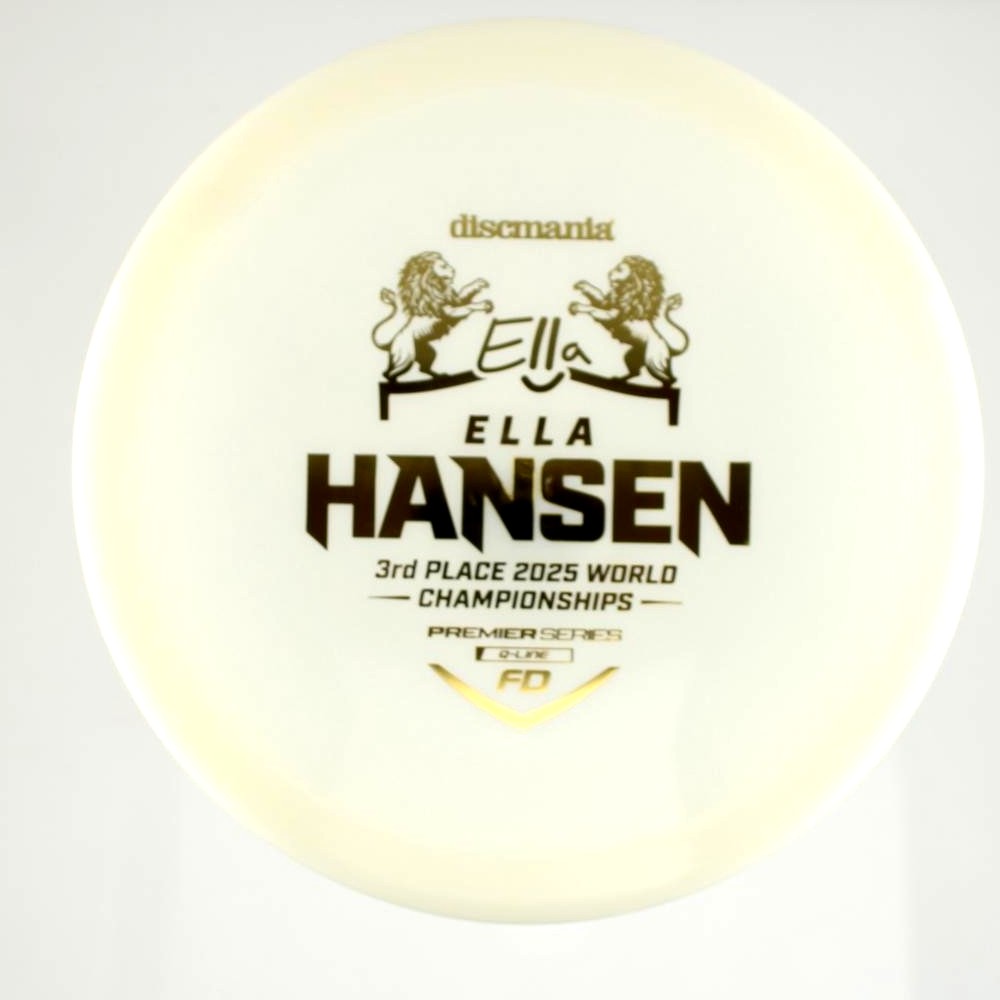 FD (Fairway Driver) - Ella Hansen - White - 174.3 gm -  Disc ID: 606507