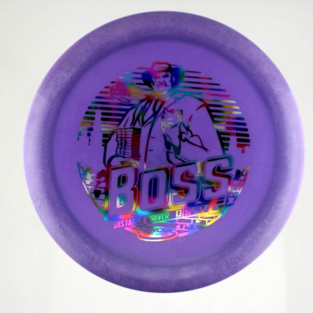 Boss - 1108 feet World Distance Record - Purple - 171.5 gm -  Disc ID: 606545