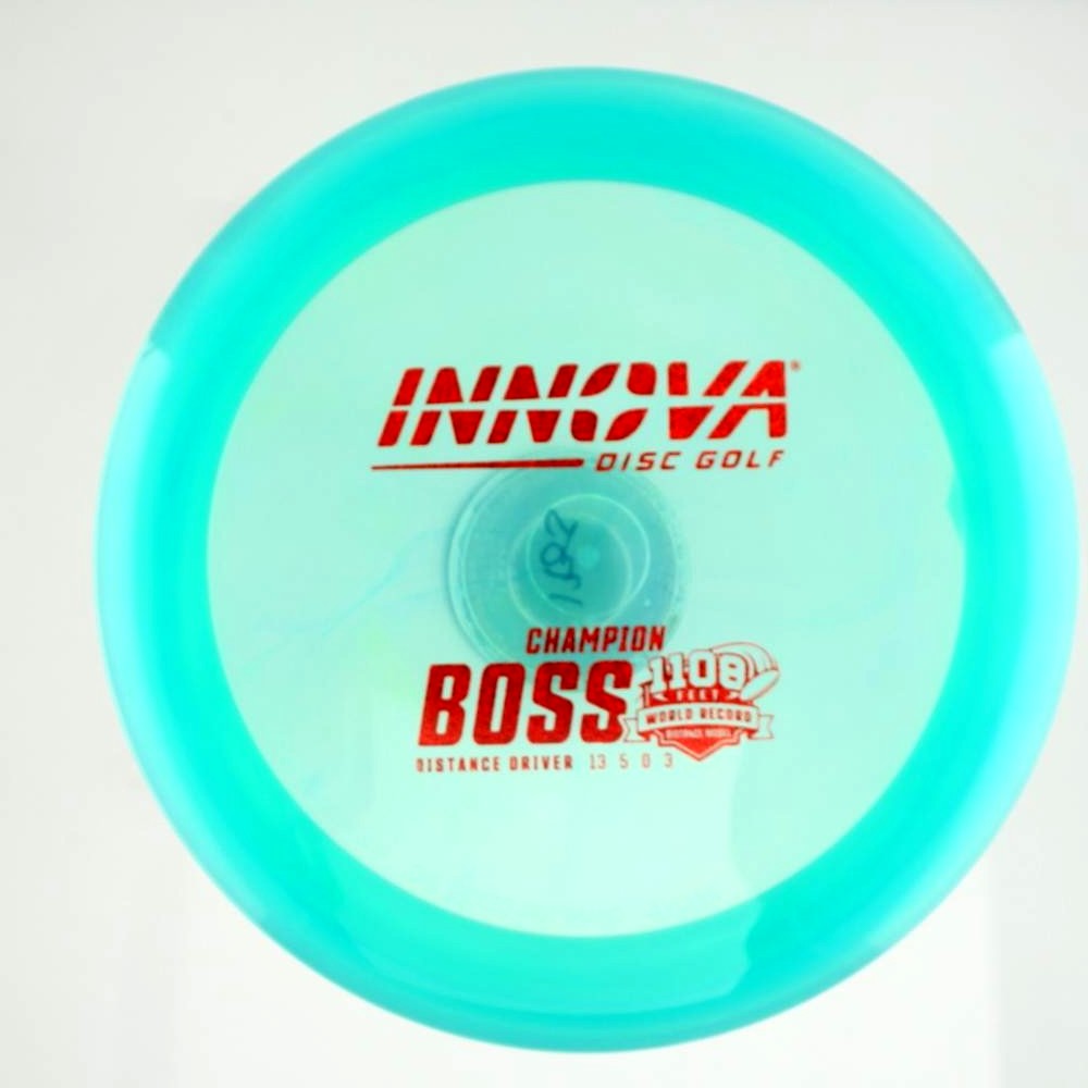 Boss - 1108 feet World Distance Record - Blue - 174.9 gm -  Disc ID: 606550