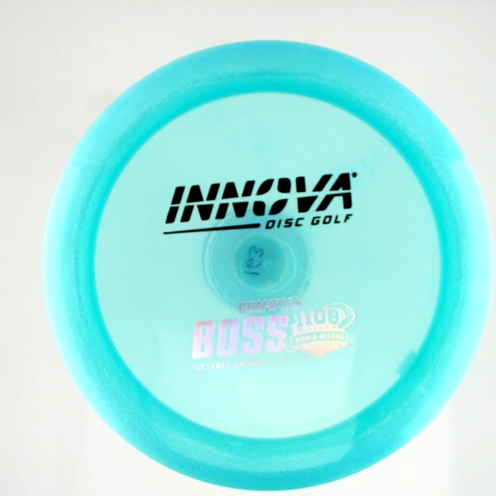 Boss - 1108 feet World Distance Record - Blue - 163.7 gm -  Disc ID: 606552