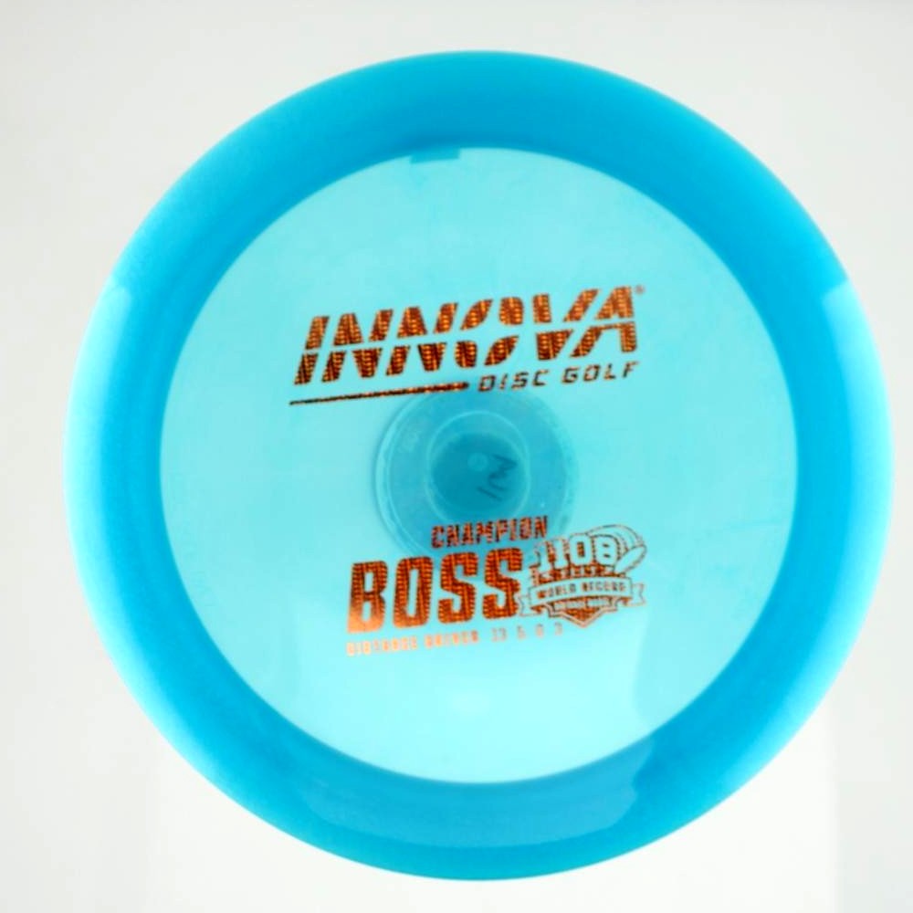 Boss - 1108 feet World Distance Record - Blue - 169.7 gm -  Disc ID: 606555