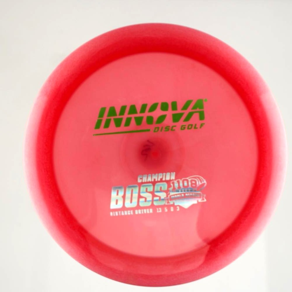 Boss - 1108 feet World Distance Record - Red - 163.3 gm -  Disc ID: 606558