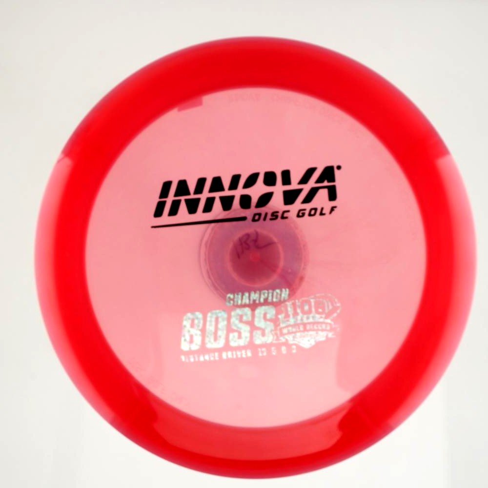 Boss - 1108 feet World Distance Record - Red - 175.6 gm -  Disc ID: 606559