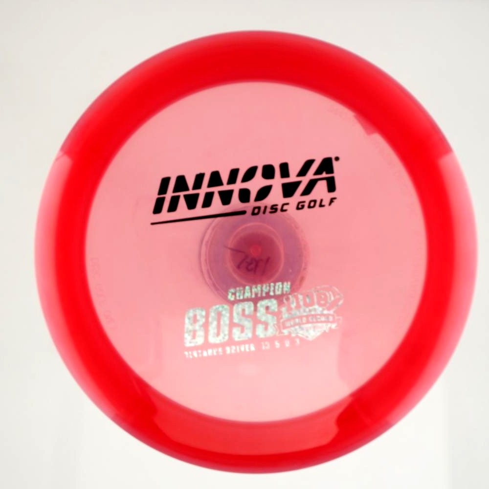 Boss - 1108 feet World Distance Record - Red - 175.3 gm -  Disc ID: 606560