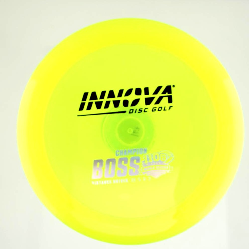 Boss - 1108 feet World Distance Record - Yellow - 168.5 gm -  Disc ID: 606561