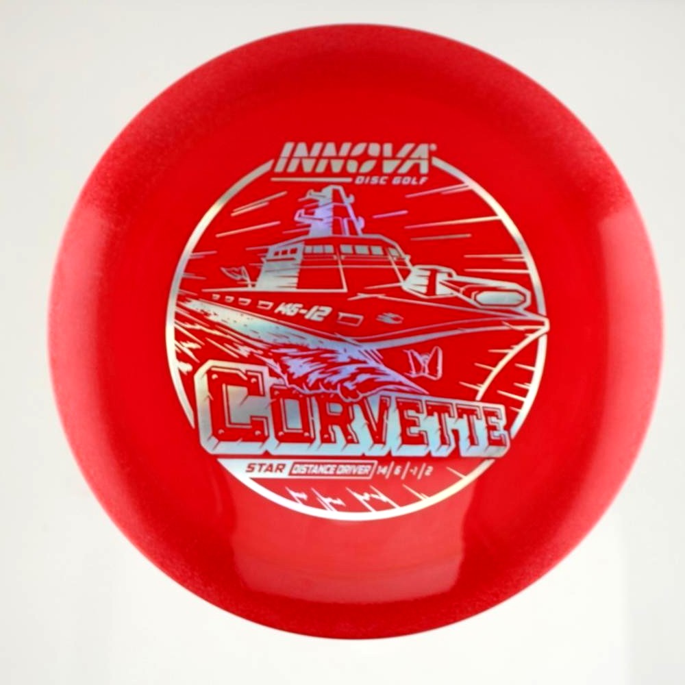 Corvette - Standard - Red - 162.7 gm -  Disc ID: 606628