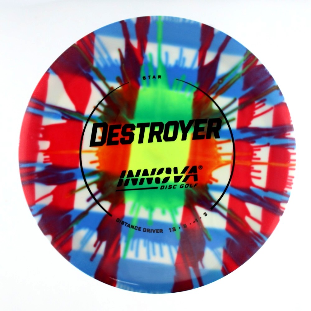Destroyer - Tie-Dye - Unique - 168.5 gm -  Disc ID: 606673