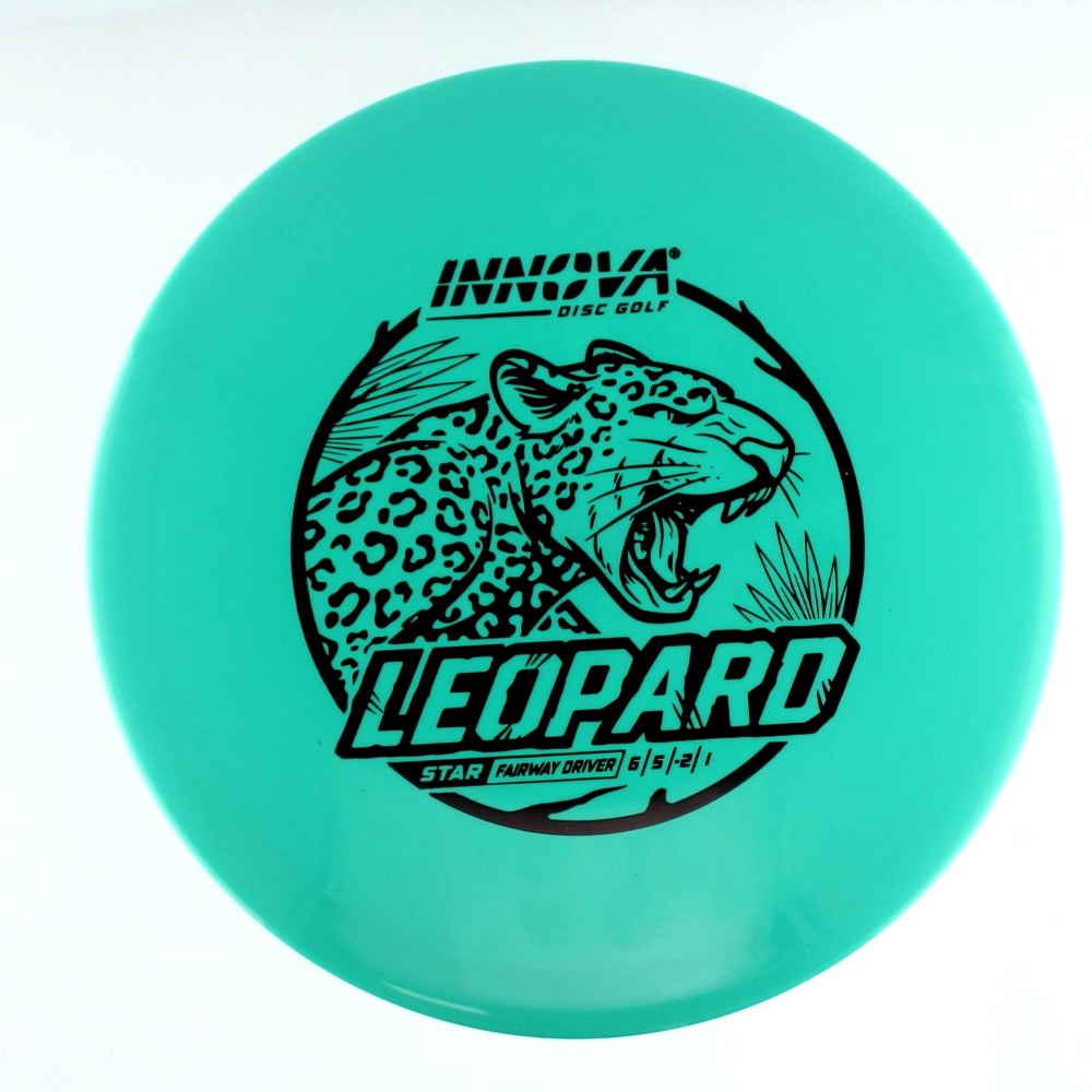 Leopard - Standard - Teal - 171.3 gm -  Disc ID: 606717