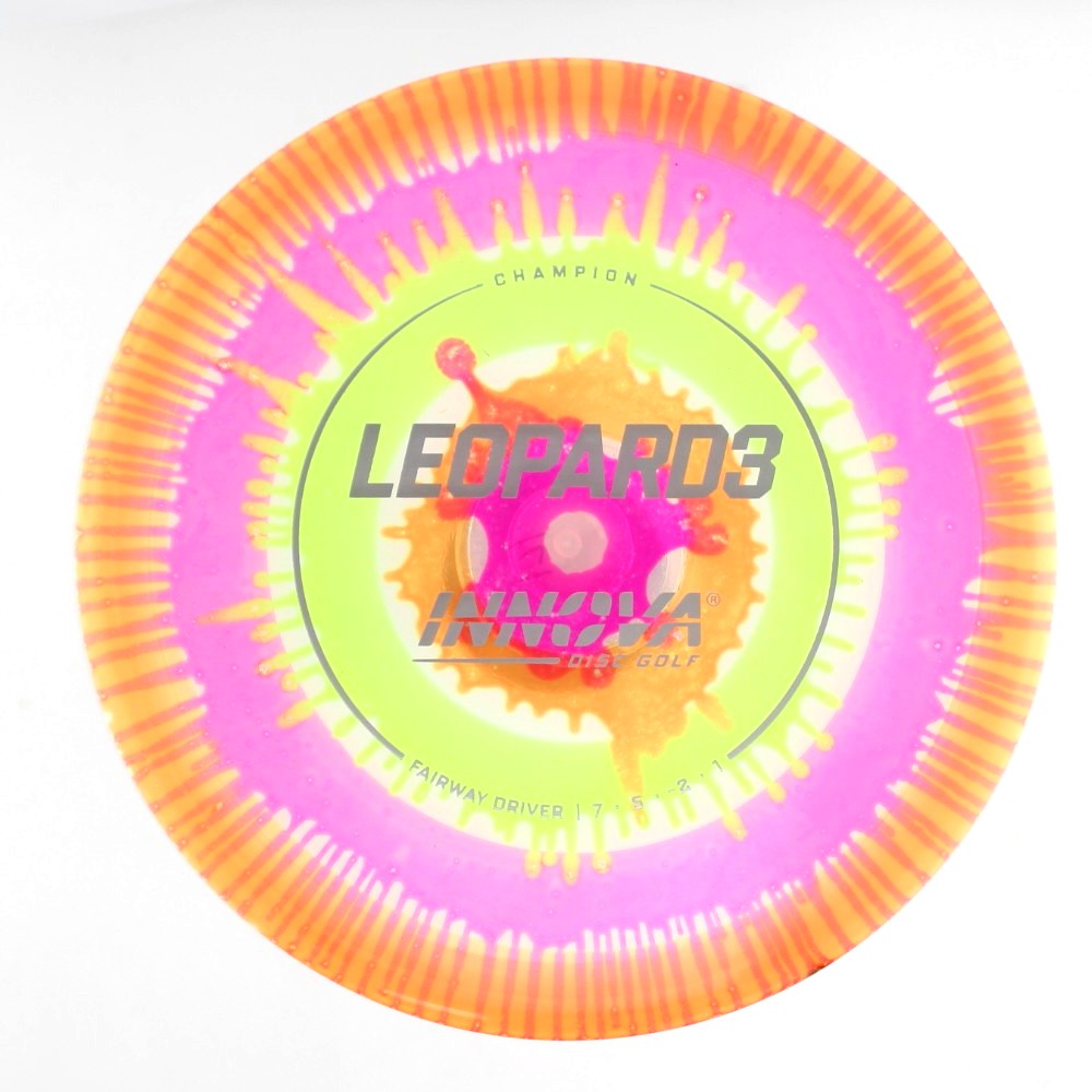 Leopard3 - Tie-Dye - Unique - 172.3 gm -  Disc ID: 606720