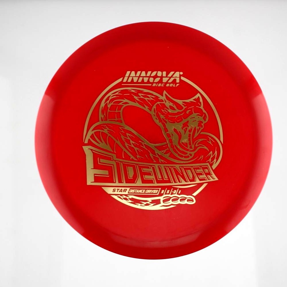 Sidewinder - Standard - Red - 172.9 gm -  Disc ID: 606819