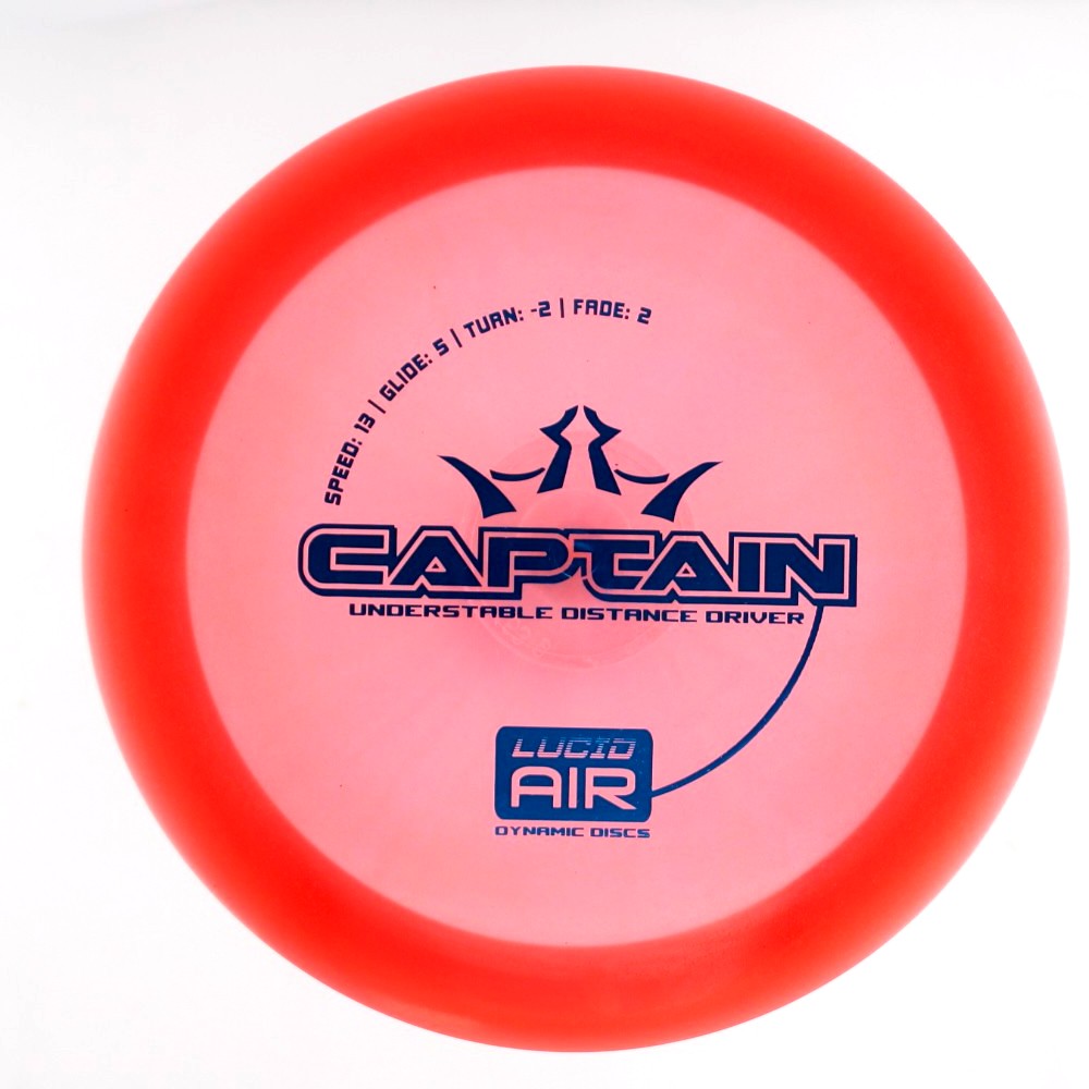 Captain - Standard - Red - 164.4 gm -  Disc ID: 607025