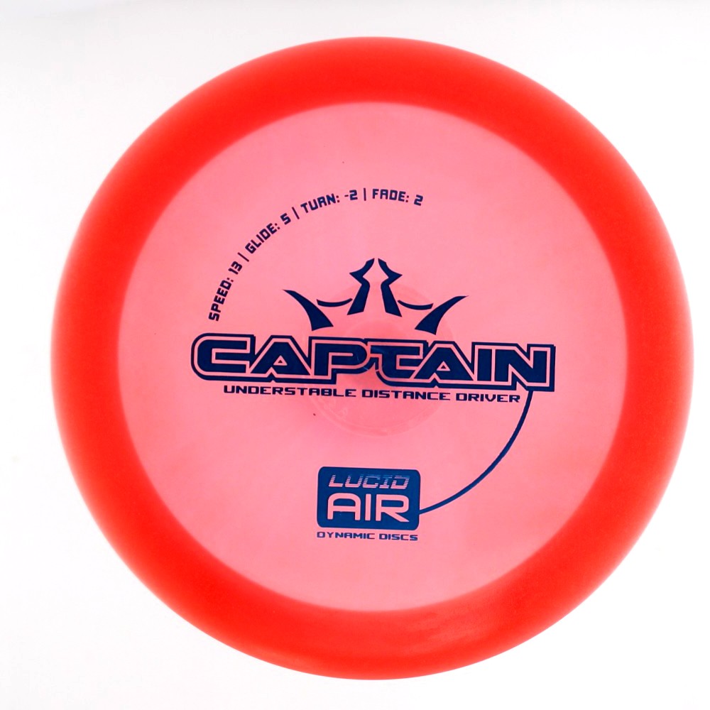 Captain - Standard - Red - 164.3 gm -  Disc ID: 607026
