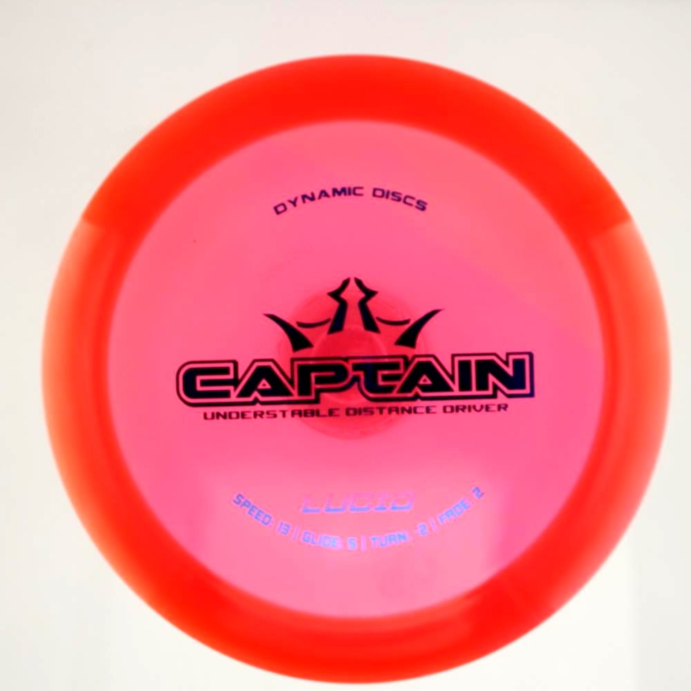 Captain - Standard - Red - 168.2 gm -  Disc ID: 607029