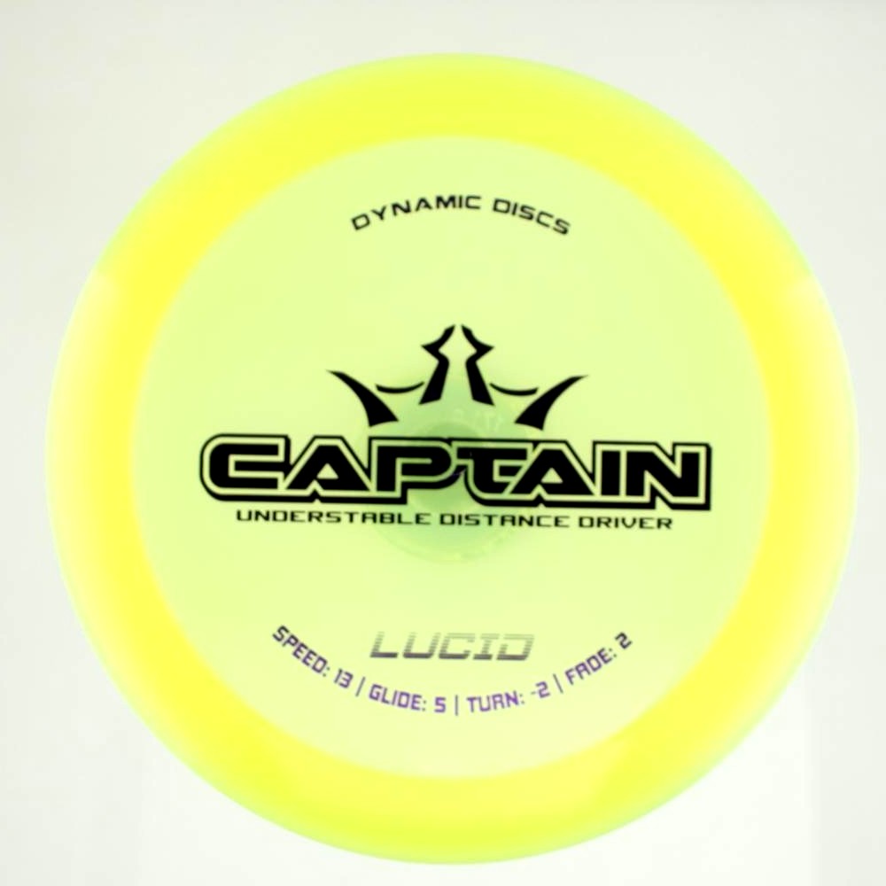 Captain - Standard - Yellow - 172.0 gm -  Disc ID: 607032