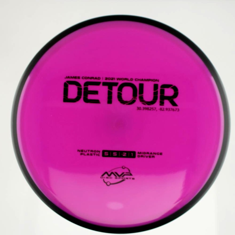 Detour - James Conrad 2021 World Champion - Purple - 177.6 gm -  Disc ID: 607153