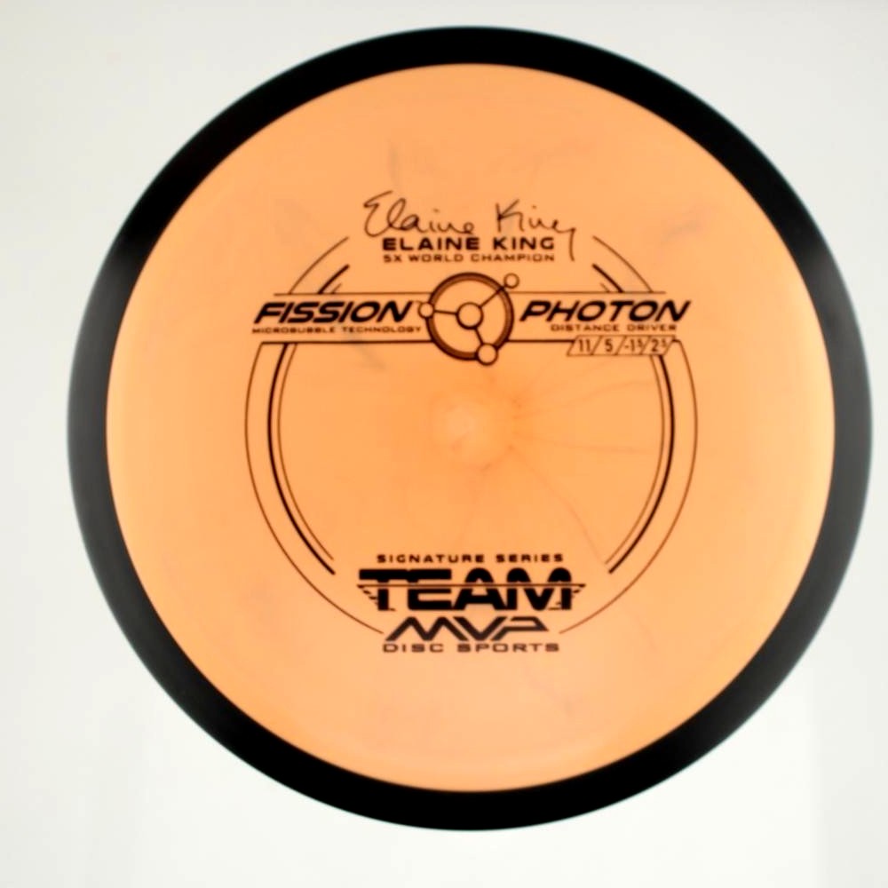 Photon - Elaine King 5x World Champion - Orange - 156.2 gm -  Disc ID: 607218