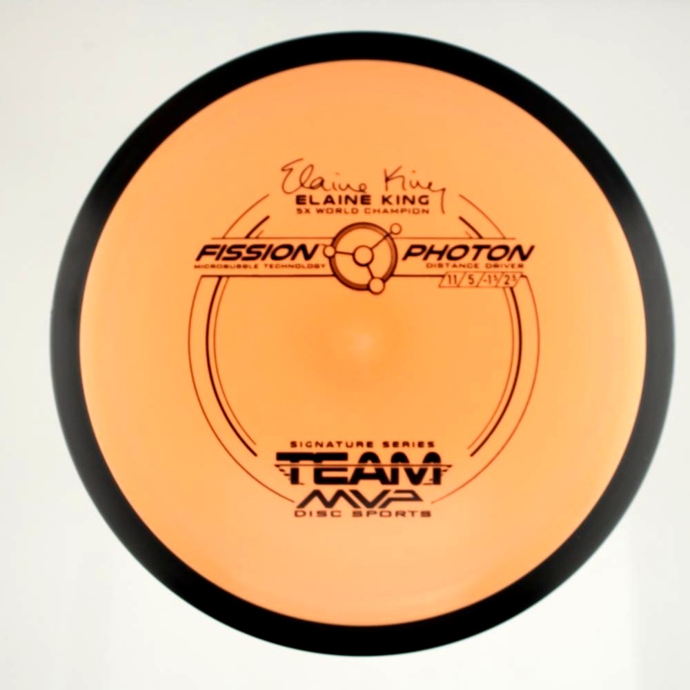 Photon - Elaine King 5x World Champion - Orange - 163.2 gm -  Disc ID: 607219