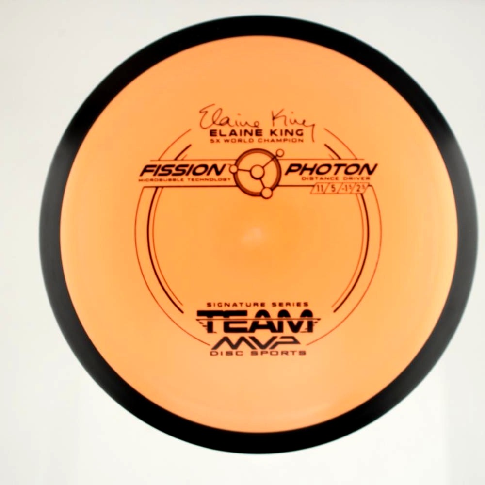 Photon - Elaine King 5x World Champion - Orange - 152.5 gm -  Disc ID: 607221