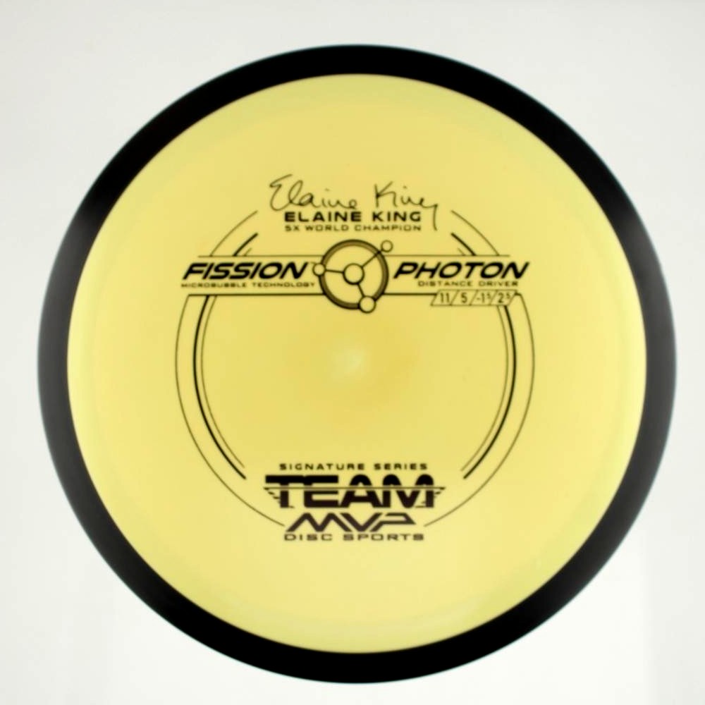 Photon - Elaine King 5x World Champion - Yellow - 161.6 gm -  Disc ID: 607227