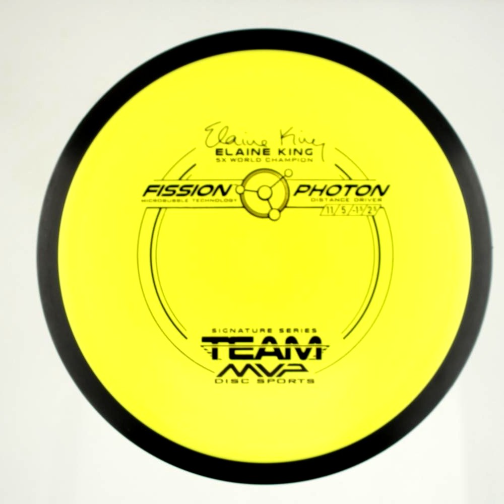 Photon - Elaine King 5x World Champion - Yellow - 169.3 gm -  Disc ID: 607229