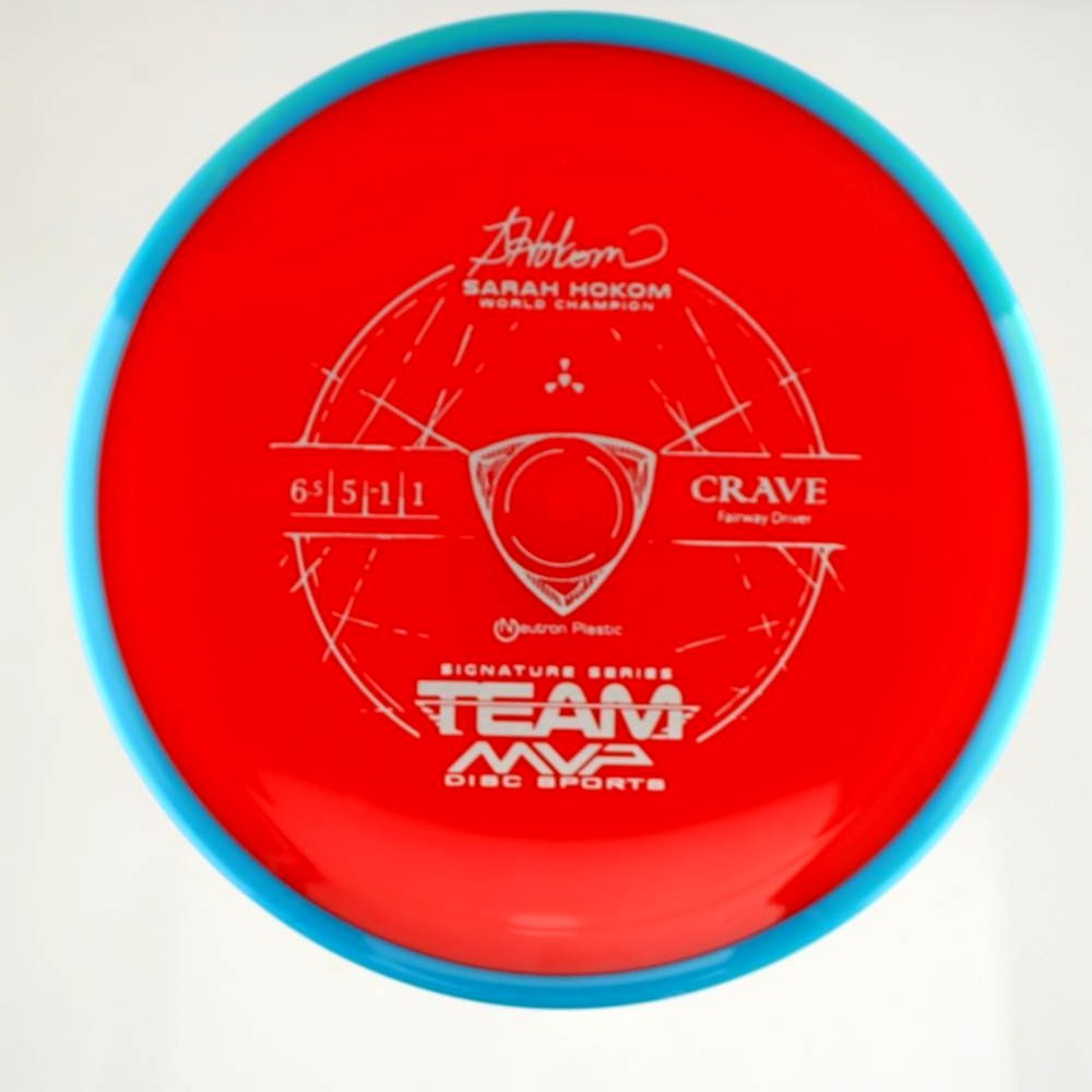 Crave - Sarah Hokom Team MVP Signature Series - Blue Rim - 158.5 gm -  Disc ID: 607266