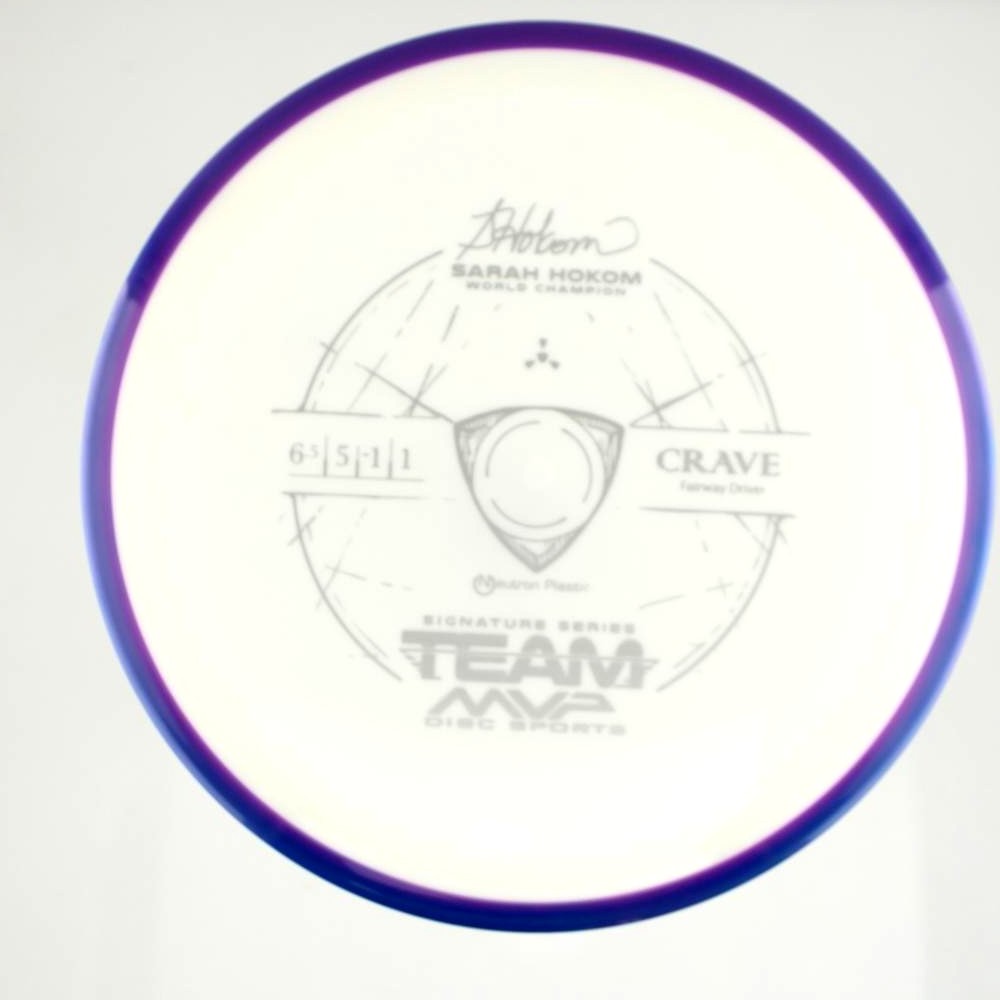 Crave - Sarah Hokom Team MVP Signature Series - Purple Rim - 157.9 gm -  Disc ID: 607267