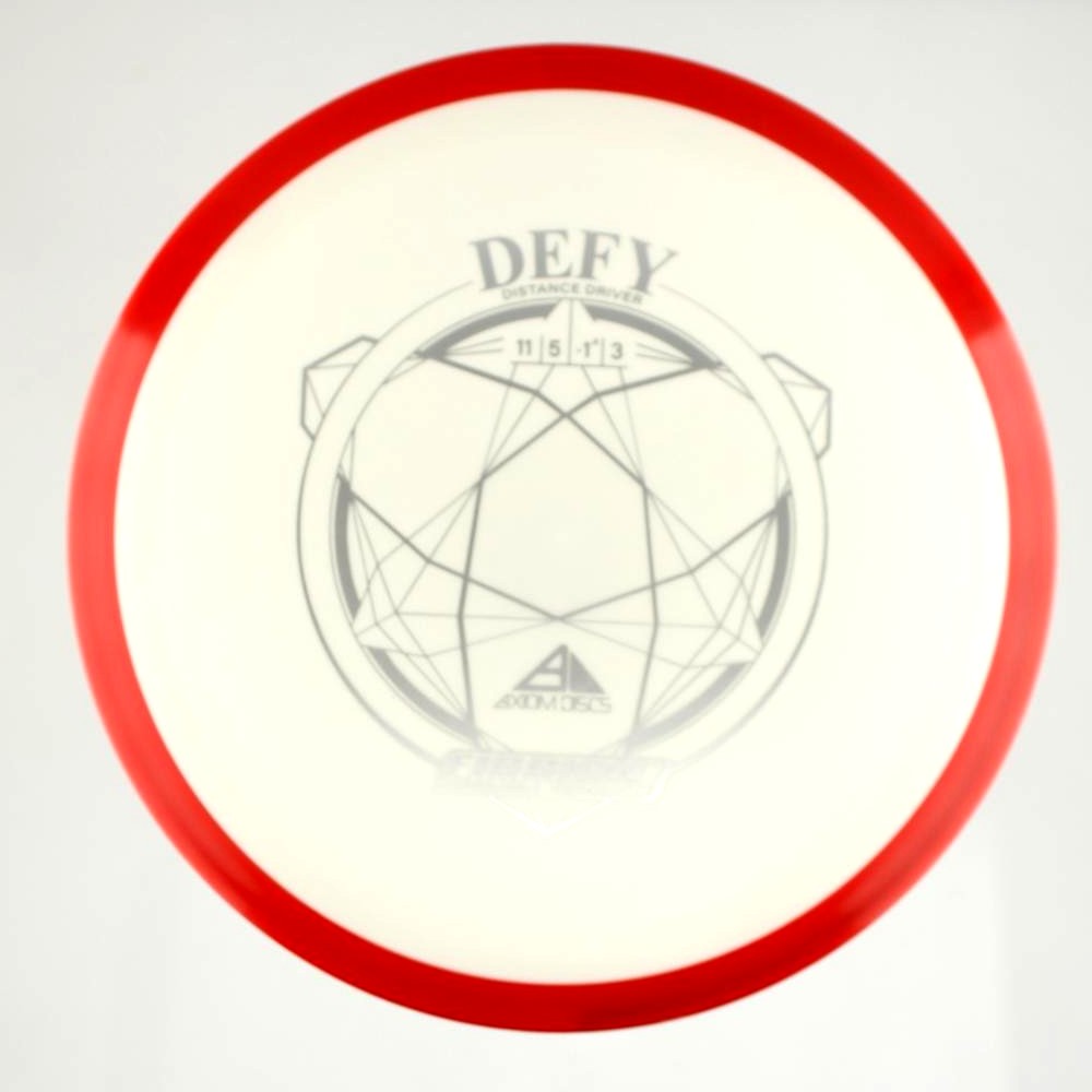 Defy - Standard - Red Rim - 147.9 gm -  Disc ID: 607285
