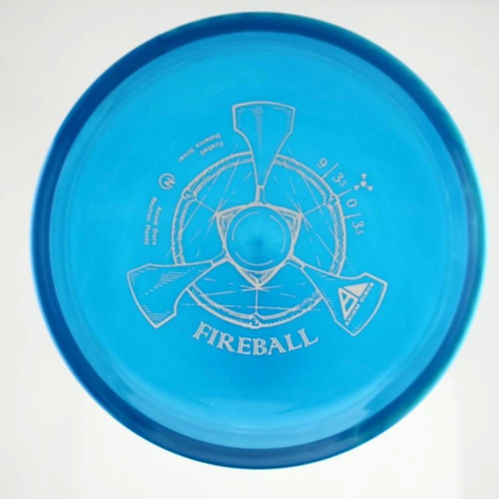Fireball - Standard - Blue Rim - 166.9 gm -  Disc ID: 607314