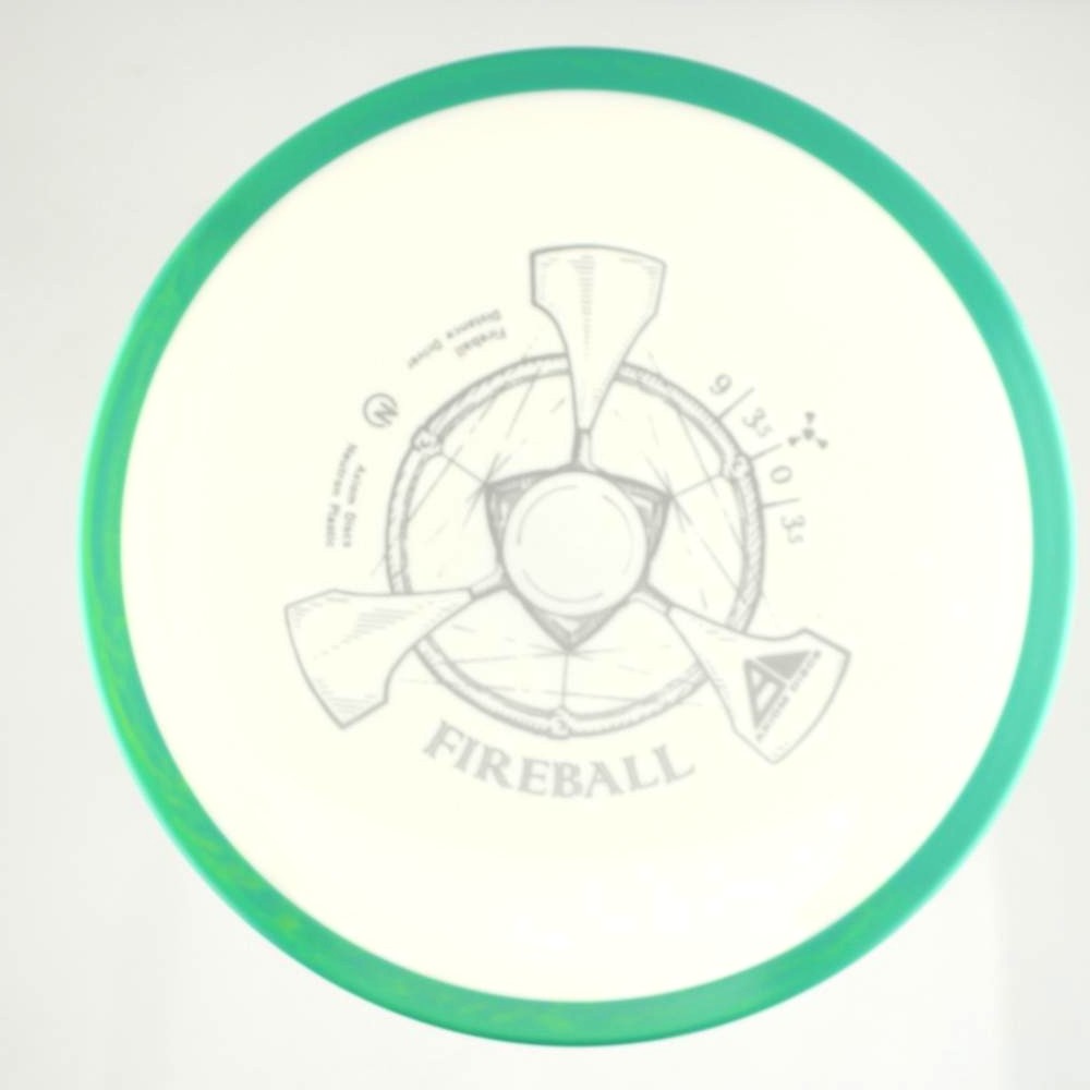 Fireball - Standard - Teal Rim - 172.9 gm -  Disc ID: 607317