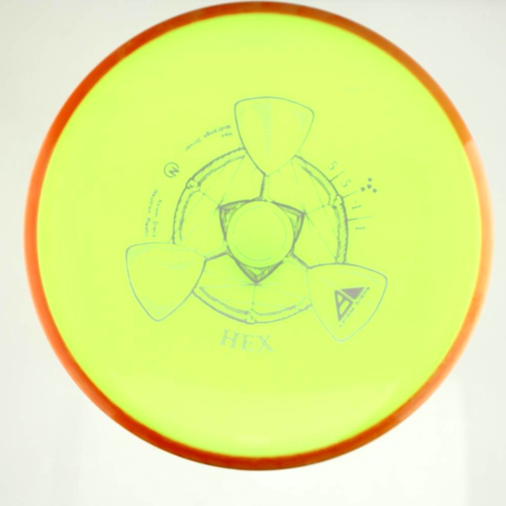 Hex - Standard - Orange Rim - 176.9 gm -  Disc ID: 607322