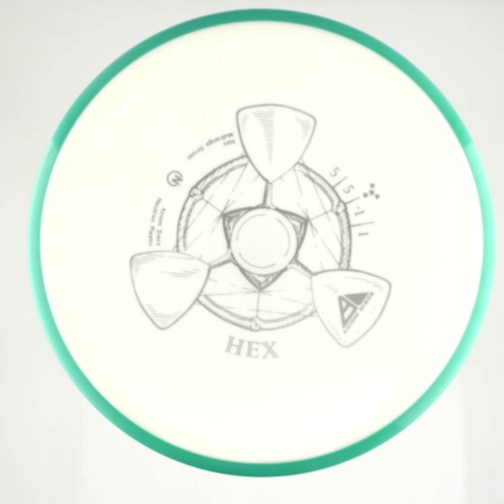Hex - Standard - Teal Rim - 176.1 gm -  Disc ID: 607324