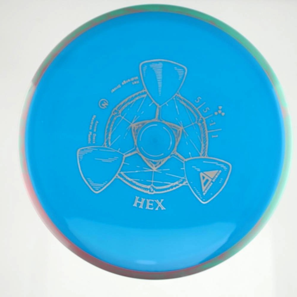 Hex - Standard - Teal Rim - 176.1 gm -  Disc ID: 607326