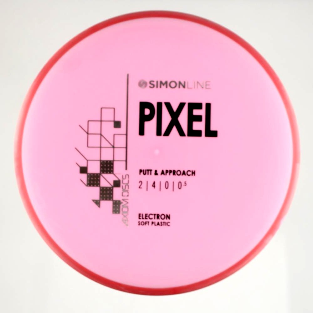 Pixel - Standard - Red Rim - 167.0 gm -  Disc ID: 607375