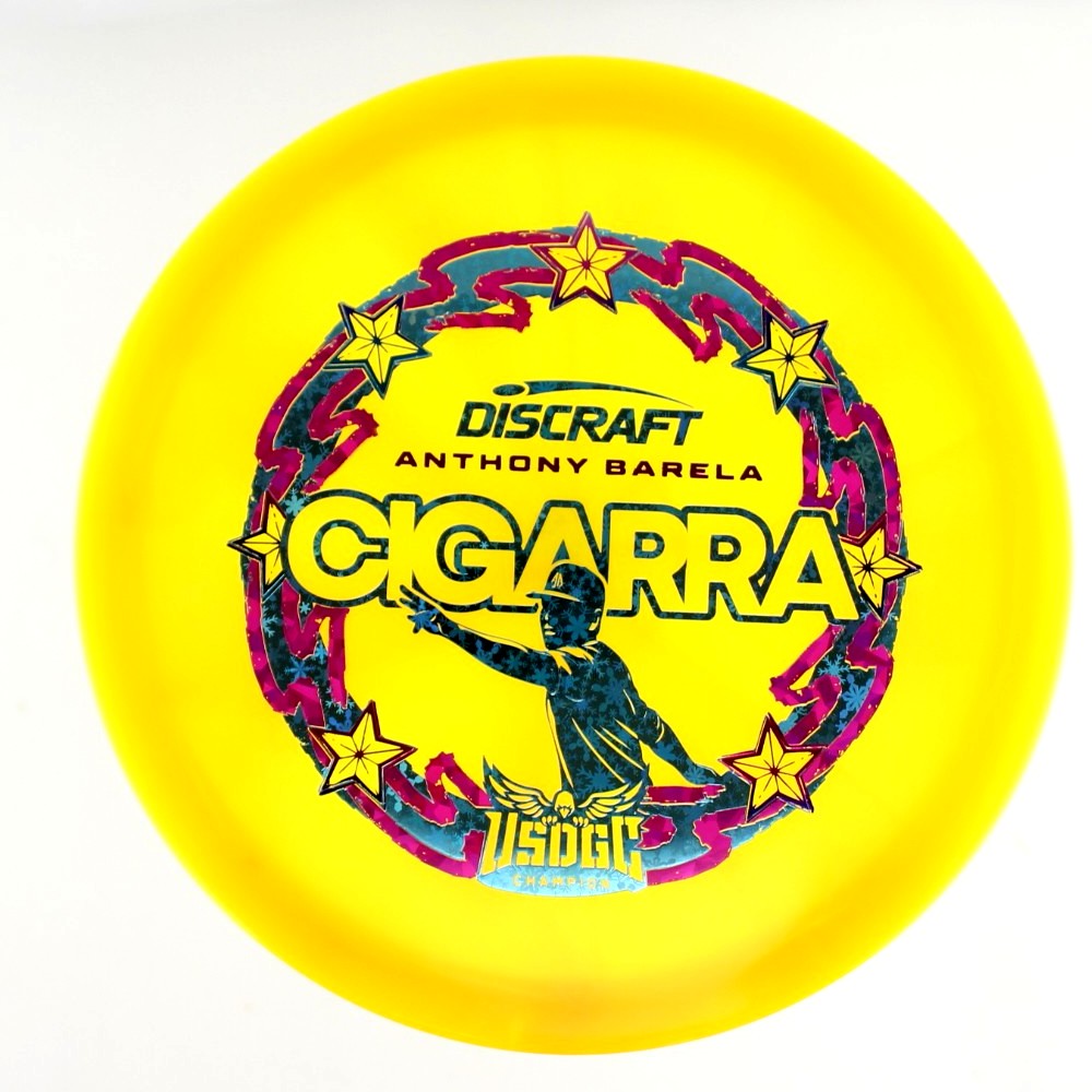 Cigarra - Anthony Barela USDGC - Yellow - 173.2 gm -  Disc ID: 608173