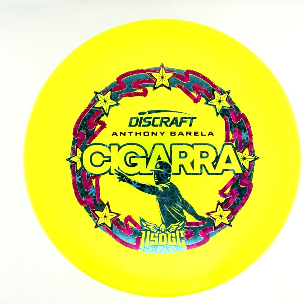 Cigarra - Anthony Barela USDGC - Yellow - 173.5 gm -  Disc ID: 608178