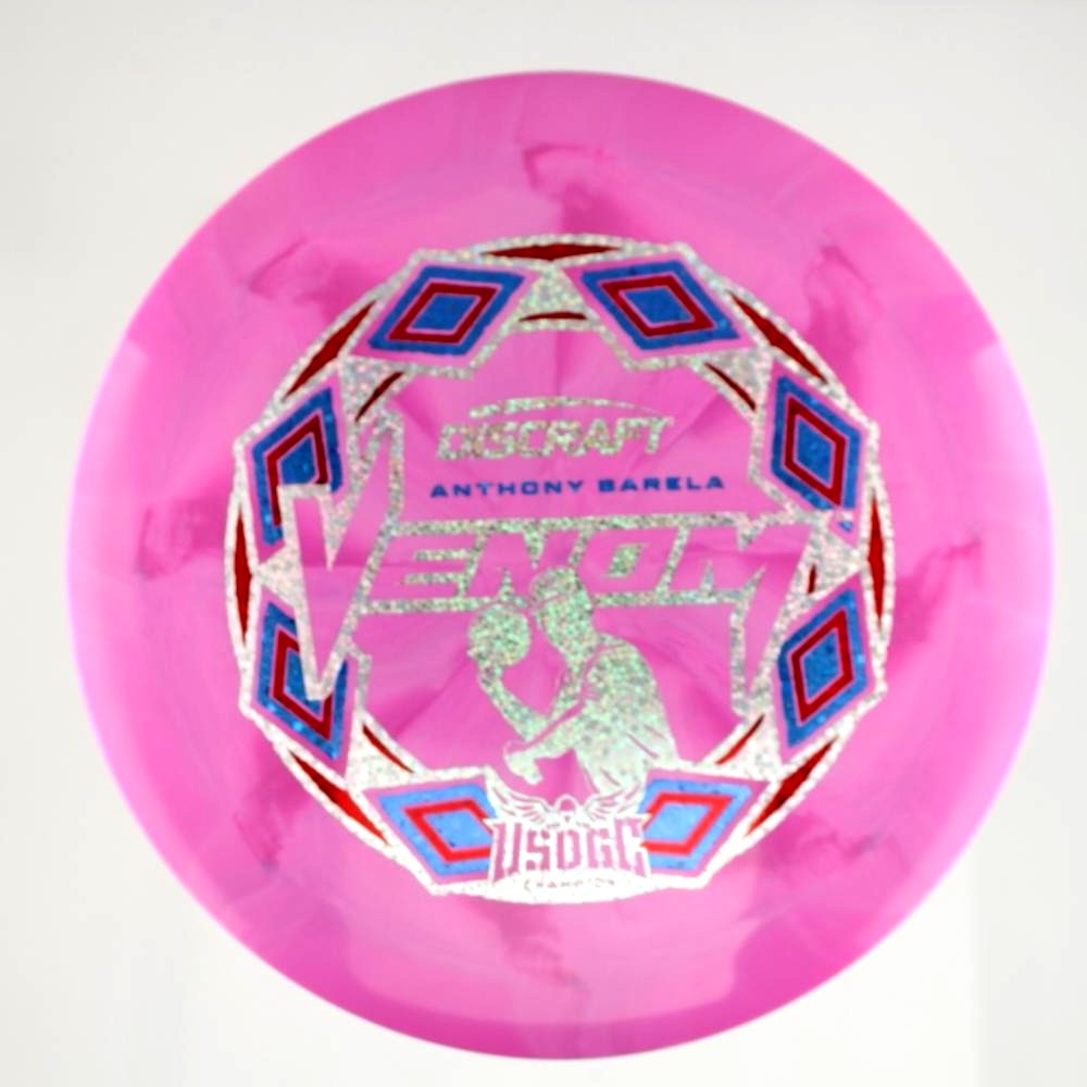 Venom - Anthony Barela USDGC - Pink - 176.4 gm -  Disc ID: 608258