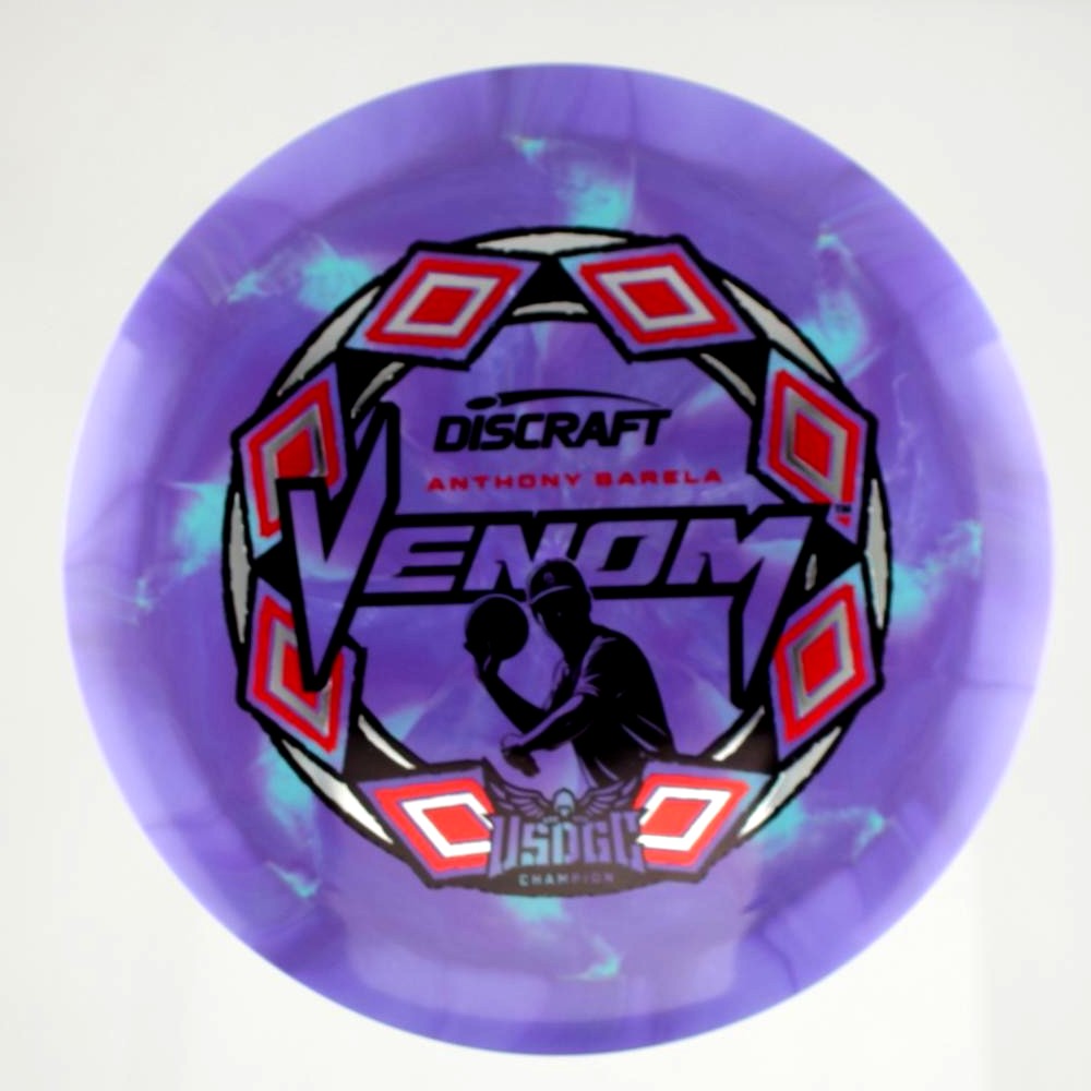 Venom - Anthony Barela USDGC - Purple - 175.5 gm -  Disc ID: 608265