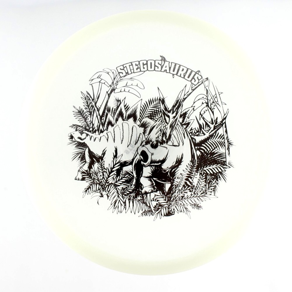 Stegosaurus - Standard - White - 126.4 gm -  Disc ID: 608409