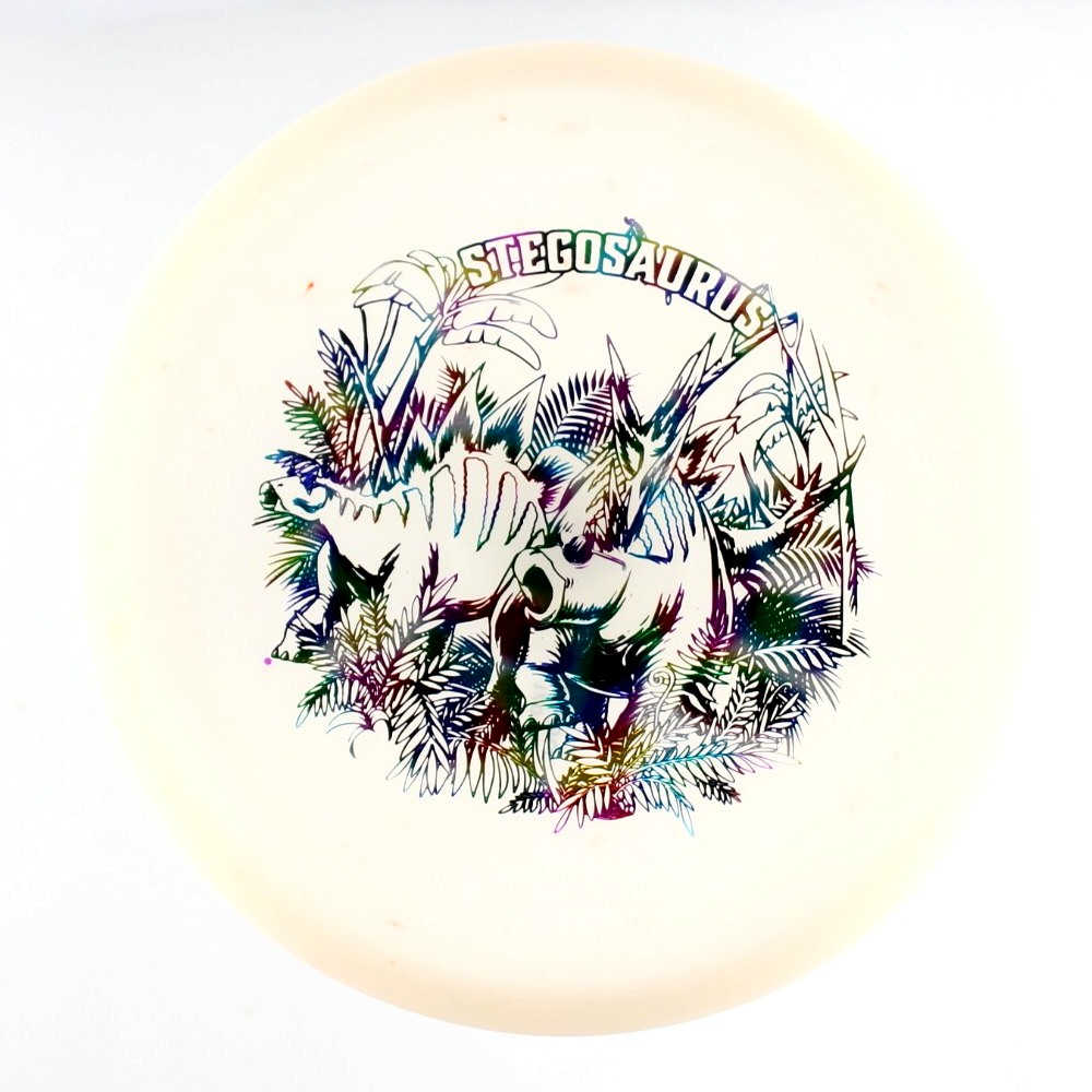 Stegosaurus - Standard - White - 126.3 gm -  Disc ID: 608410