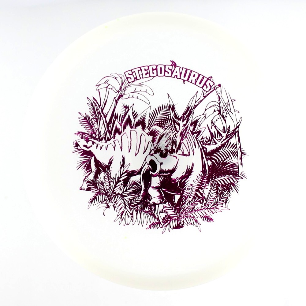 Stegosaurus - Standard - White - 125.6 gm -  Disc ID: 608412