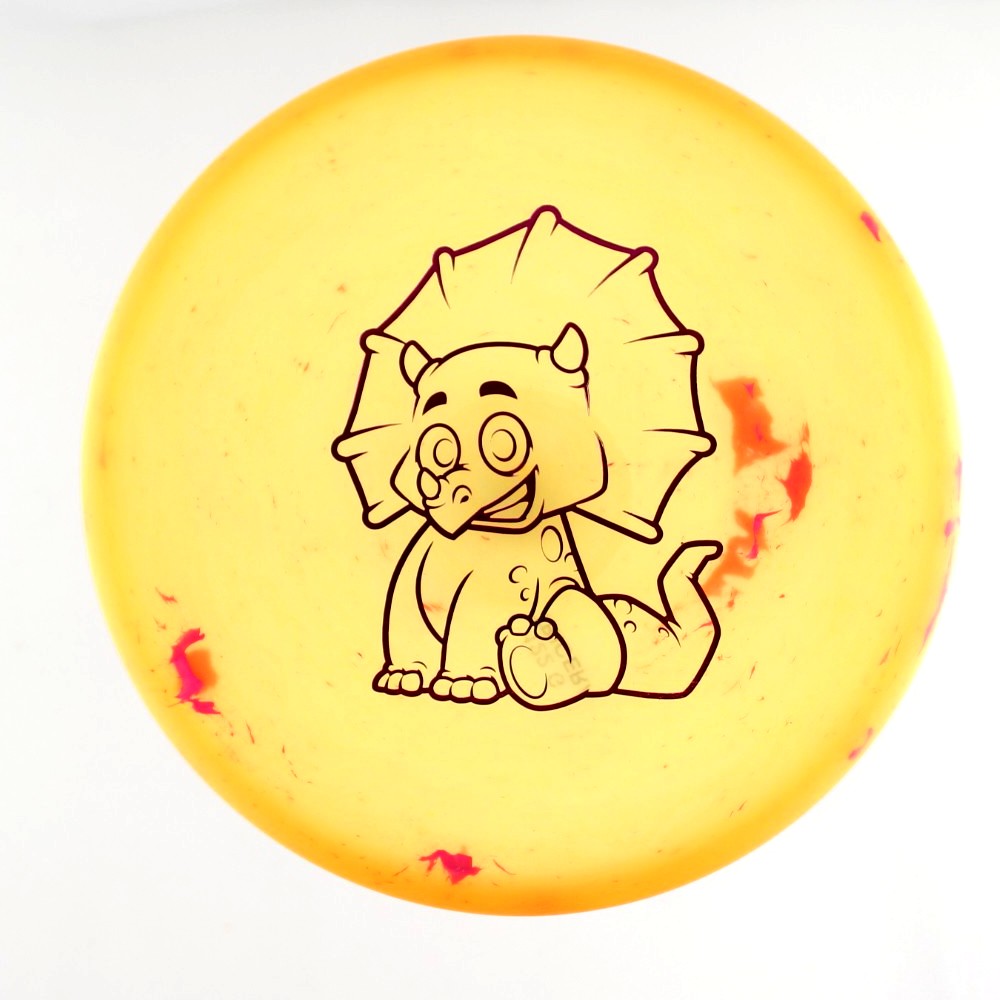 Triceratops - Standard - Orange - 120.9 gm -  Disc ID: 608414