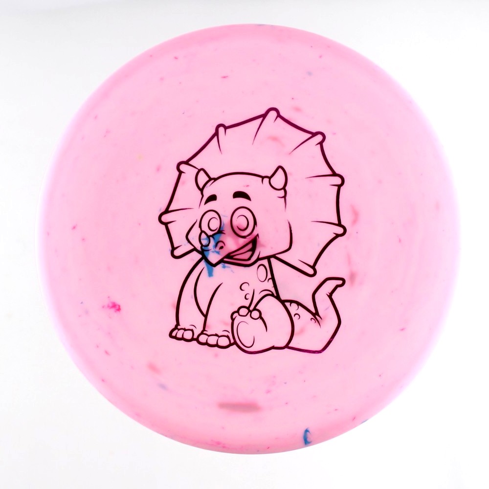 Triceratops - Standard - Pink - 121.0 gm -  Disc ID: 608415
