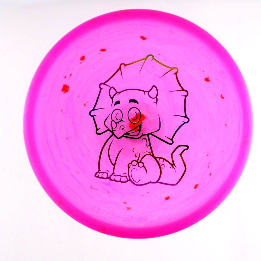 Triceratops - Standard - Pink - 120.7 gm -  Disc ID: 608416
