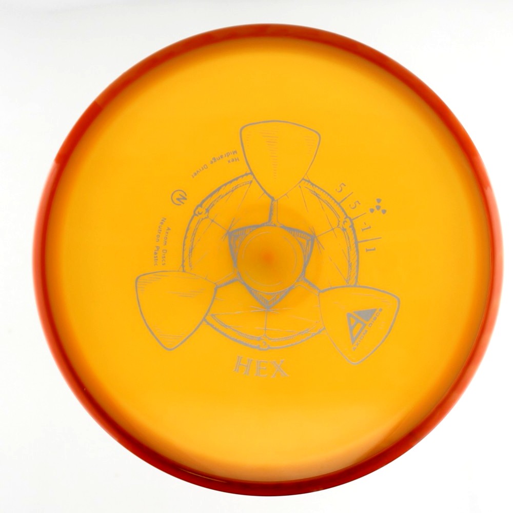 Hex - Standard - Orange Rim - 174.9 gm -  Disc ID: 608482